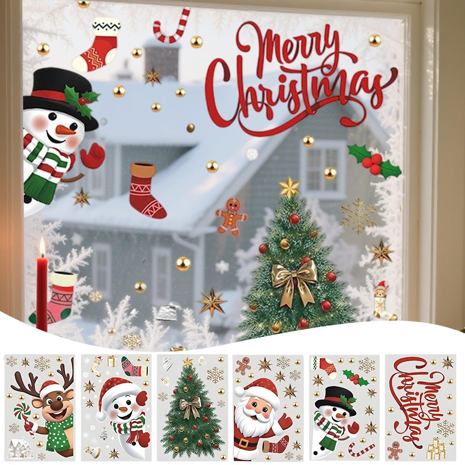 Christmas Window Decorations H - Snowflake Window Decal review and price