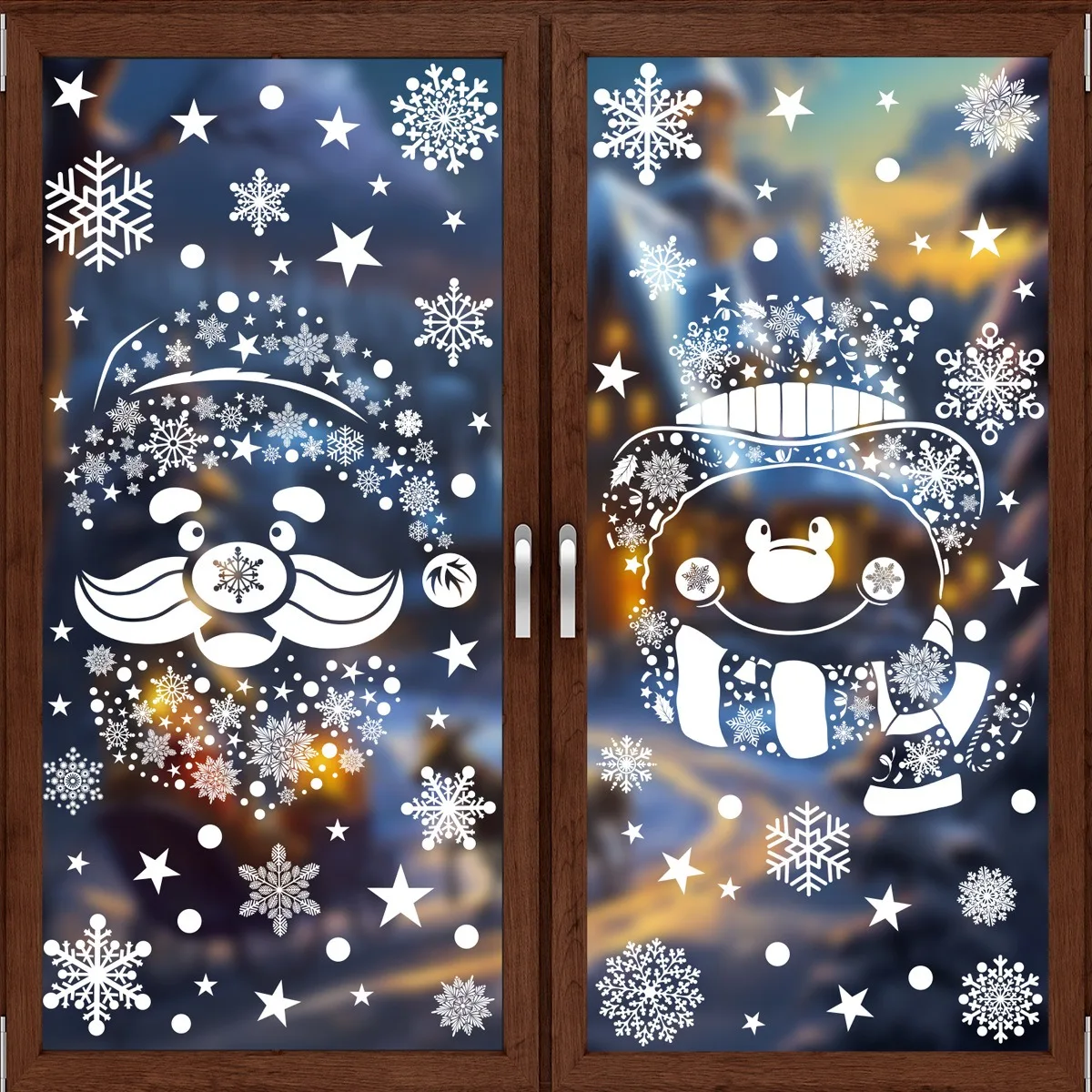 Christmas Wall Sticker Snowfla - Snowflake Window Decal review and price