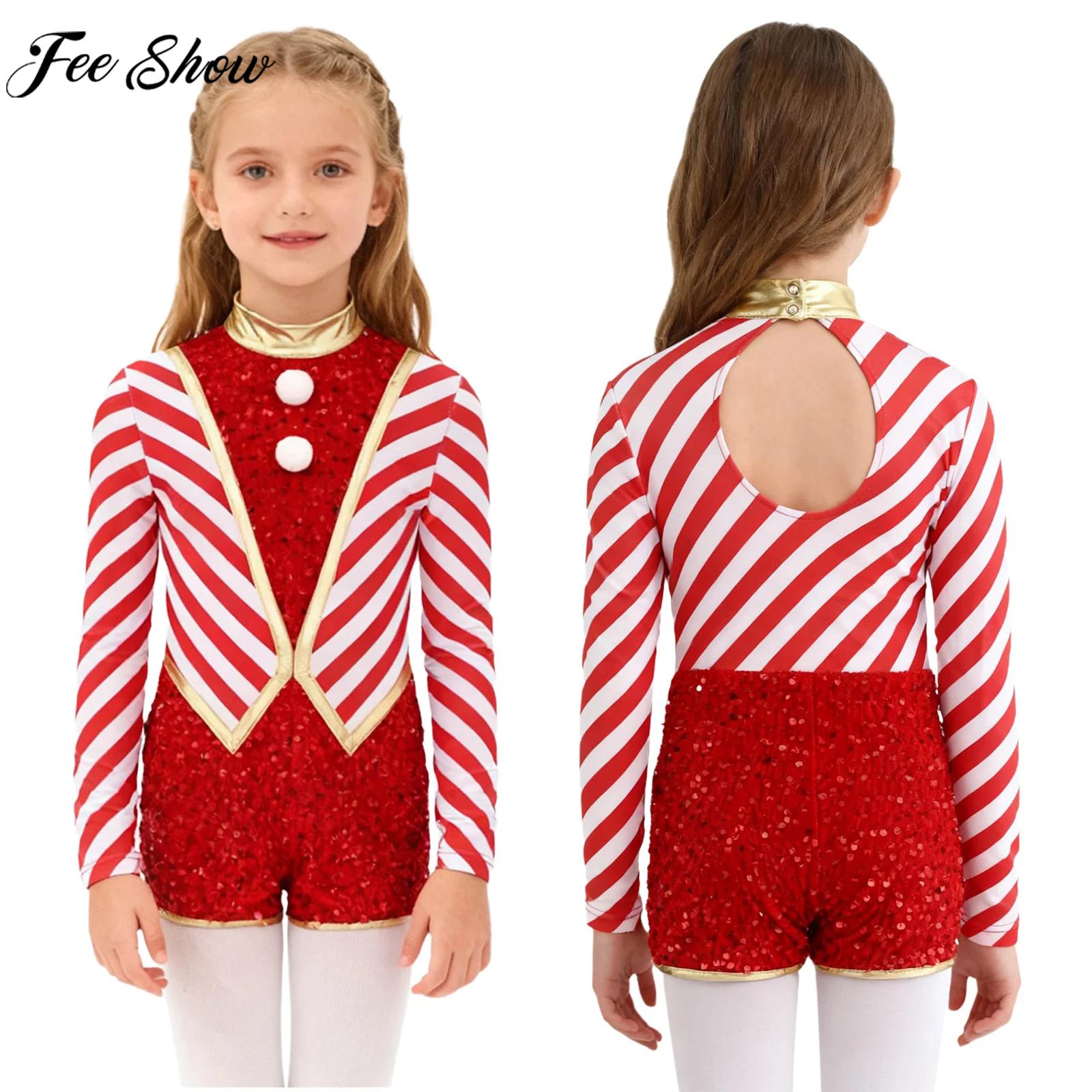 Kids Girls Long Sleeve Sequin  - Elf Costume Christmas review and price