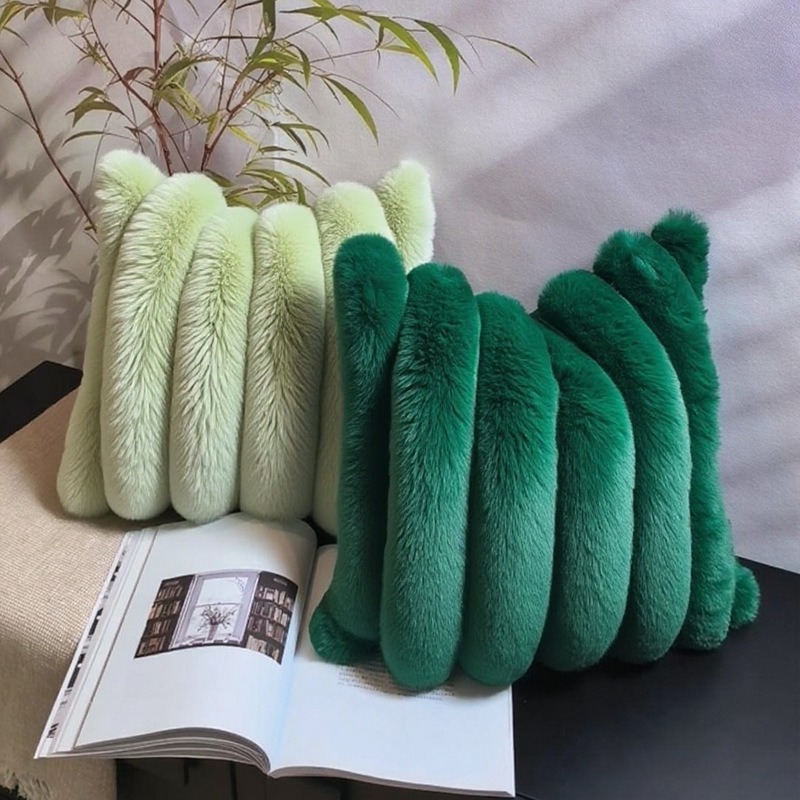 Christmas green imitation rabb - Christmas Throw Blanket review and price