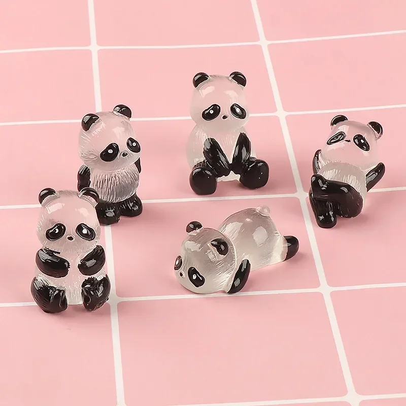 5pcs Glowing Panda Mini Figuri - Nutcracker Figurine review and price