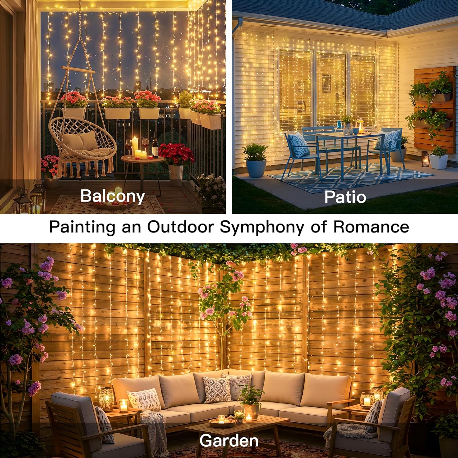 Curtain Lights For Bedroom 200 - Led Fairy String Lights review and price