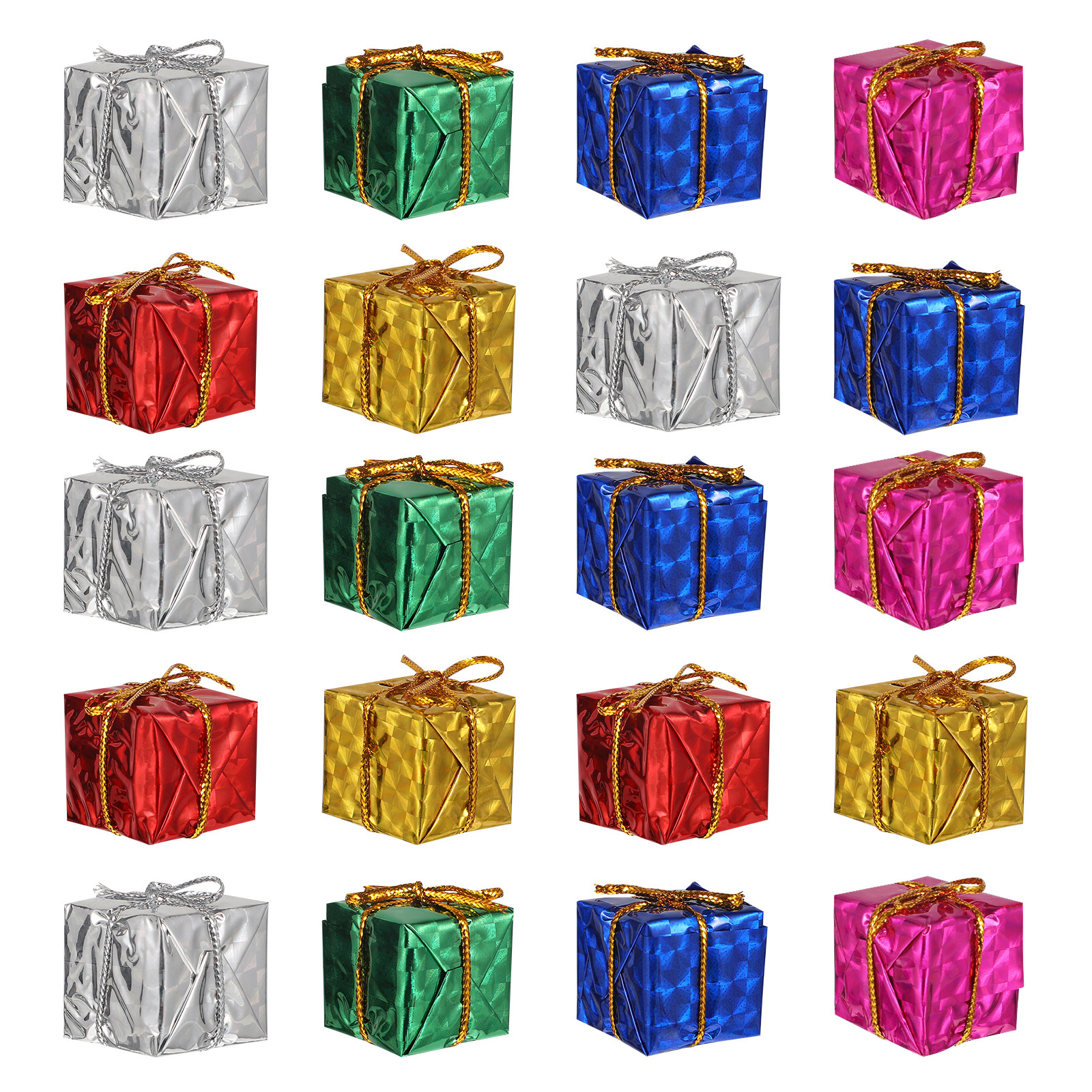 24Pcs Christmas Tree Hanging D - Gift Box Wrap Set review and price