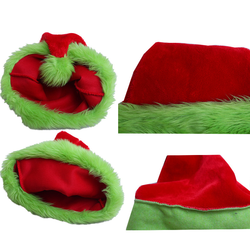 1pc, Santa Claus hat Christmas - Santa Hat Plush review and price