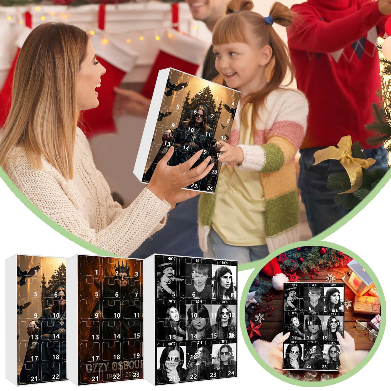 Christmas Gift Acrylic 24pcs A - Advent Calendar Gift review and price