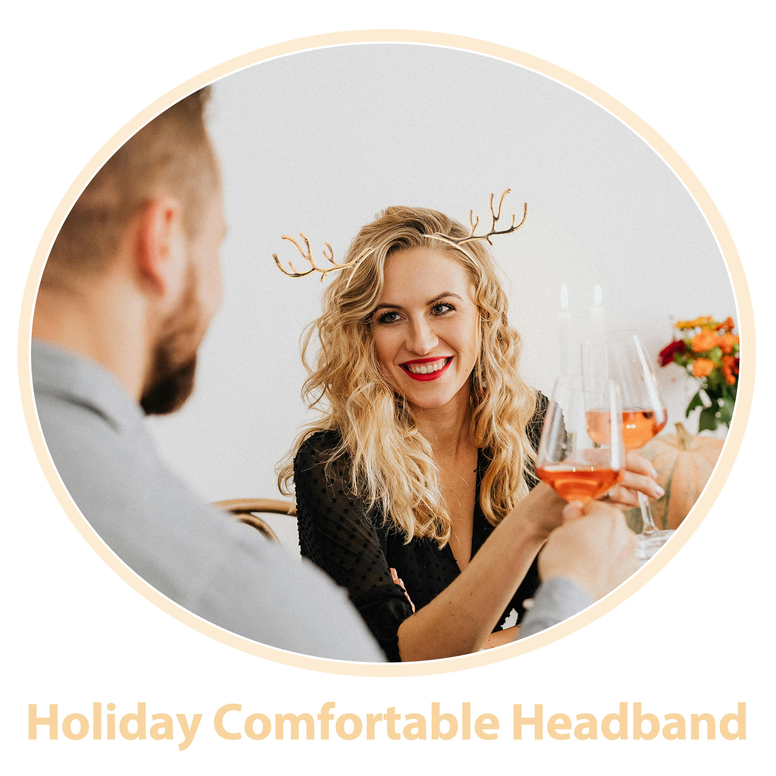 3Pcs Cute Deer Antlers Headban - Reindeer Antlers Headband review and price