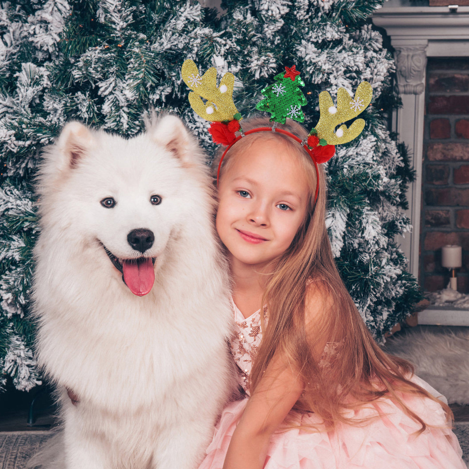 2Pcs Christmas Reindeer Antler - Reindeer Antlers Headband review and price