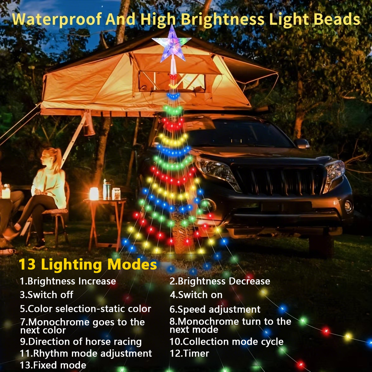 7FT 400LEDs Smart Christmas Tr - Star Tree Topper review and price