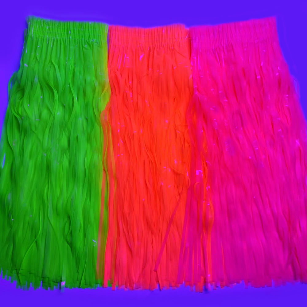 Neon Fluorescent Tinsel Skirt, - Tinsel Garland Decoration review and price