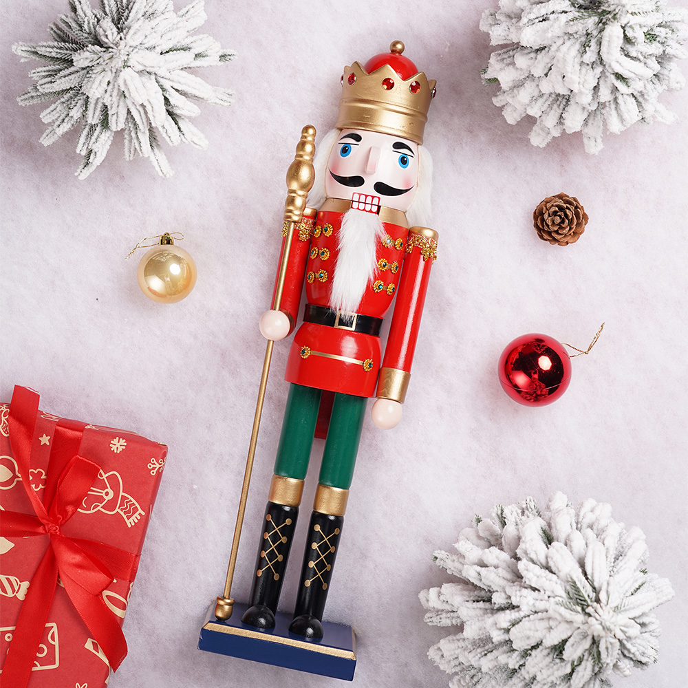 50CM Wooden Nutcracker Doll So - Nutcracker Figurine review and price