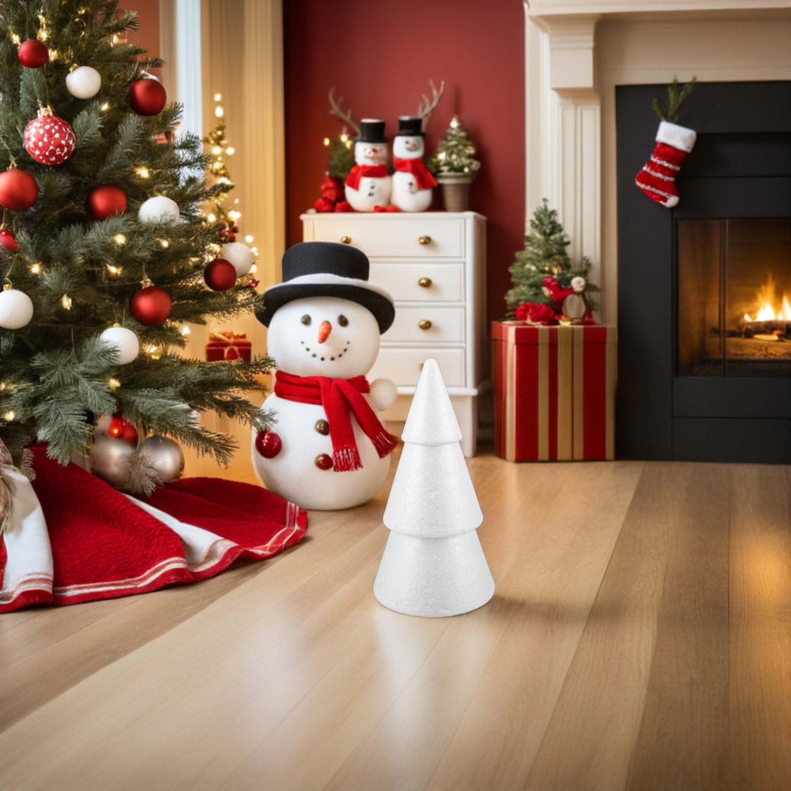 3pcs Foam Christmas Trees Diy  - Christmas Tree Artificial review and price