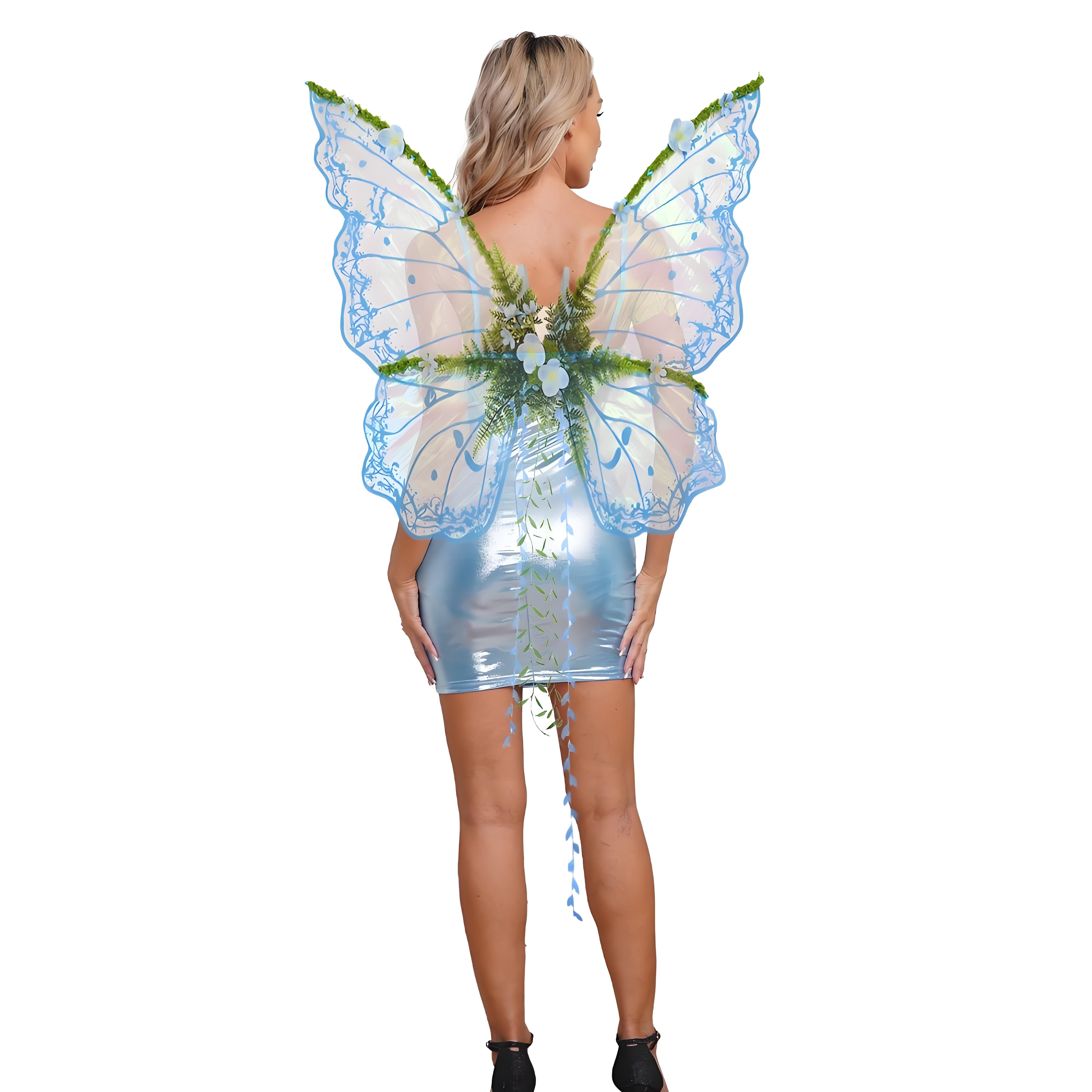 Fairy Wings Butterfly Wings wi - Elf Costume Christmas review and price