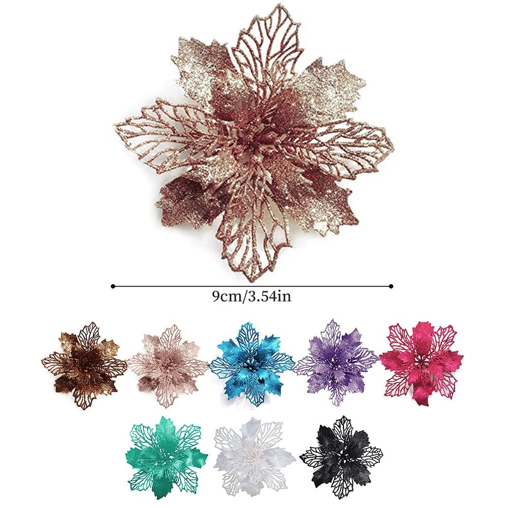 9cm Glitter Artifical Christma - Christmas Wreath Fake review and price