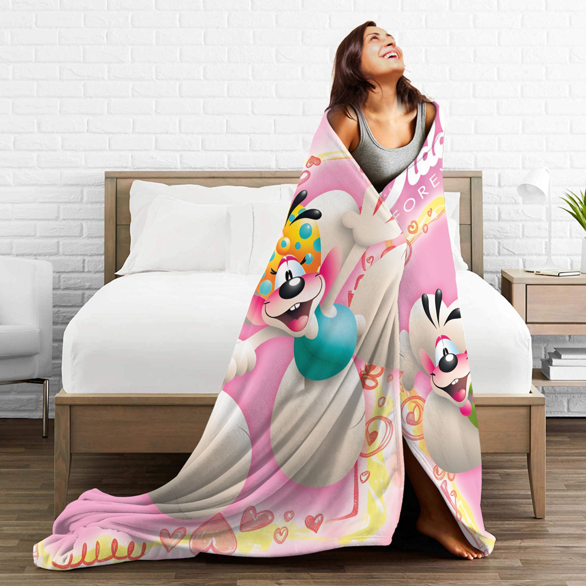 Christmas Diddl Blankets Quali - Christmas Throw Blanket review and price