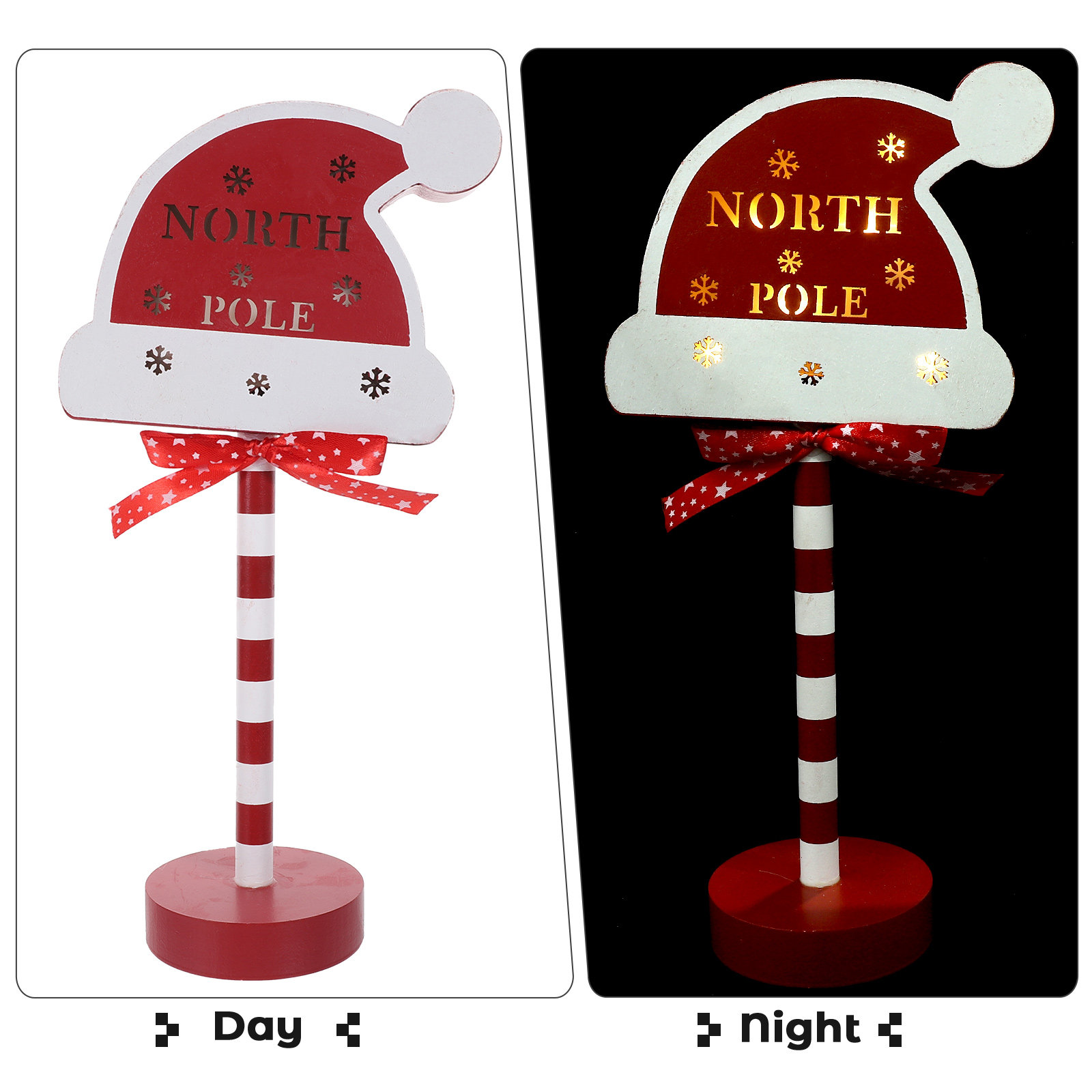 Exquisite Wooden Christmas Hat - Christmas Lights Outdoor review and price