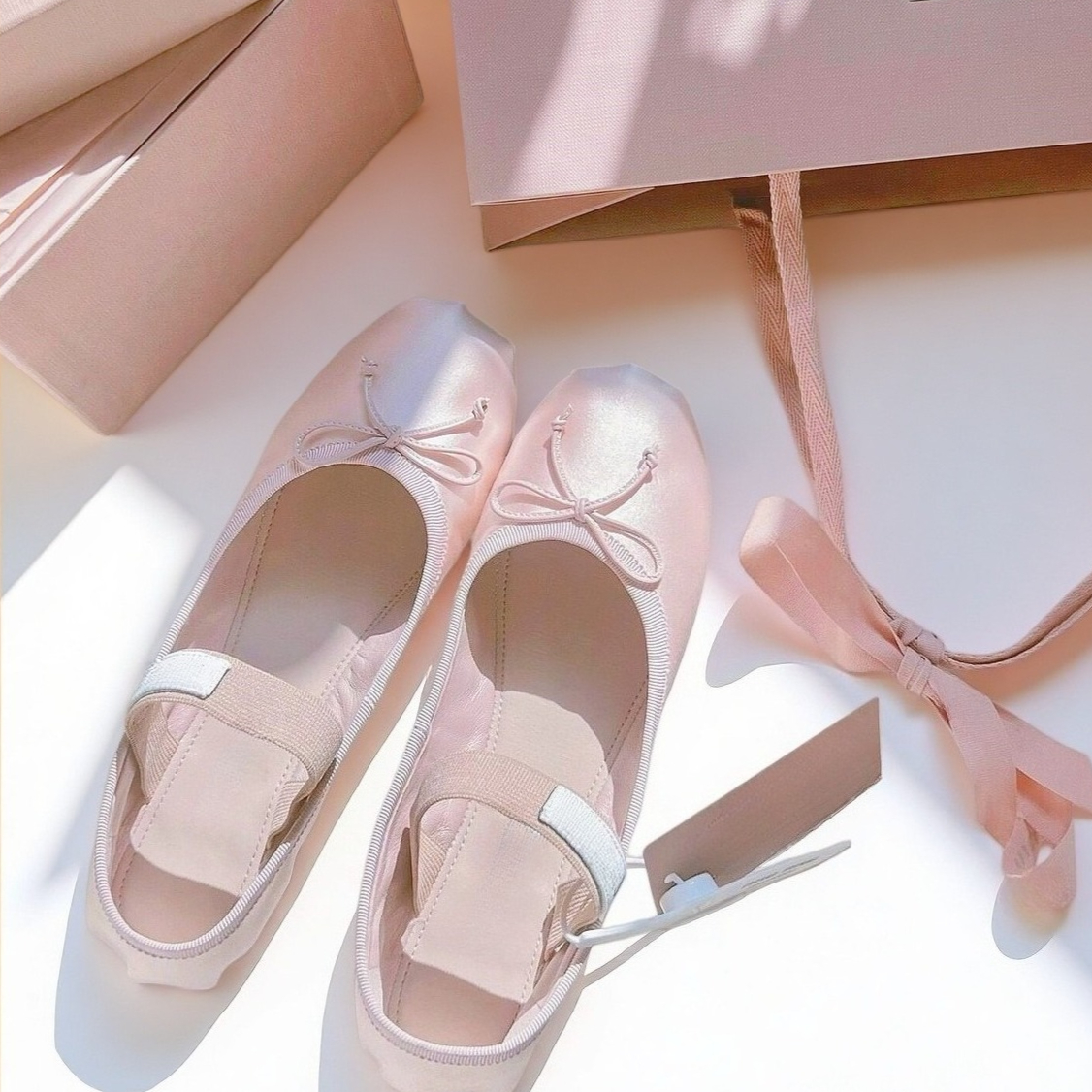 Luxury Ballet Flats, Women's P - Ribbon Bow Gift review and price