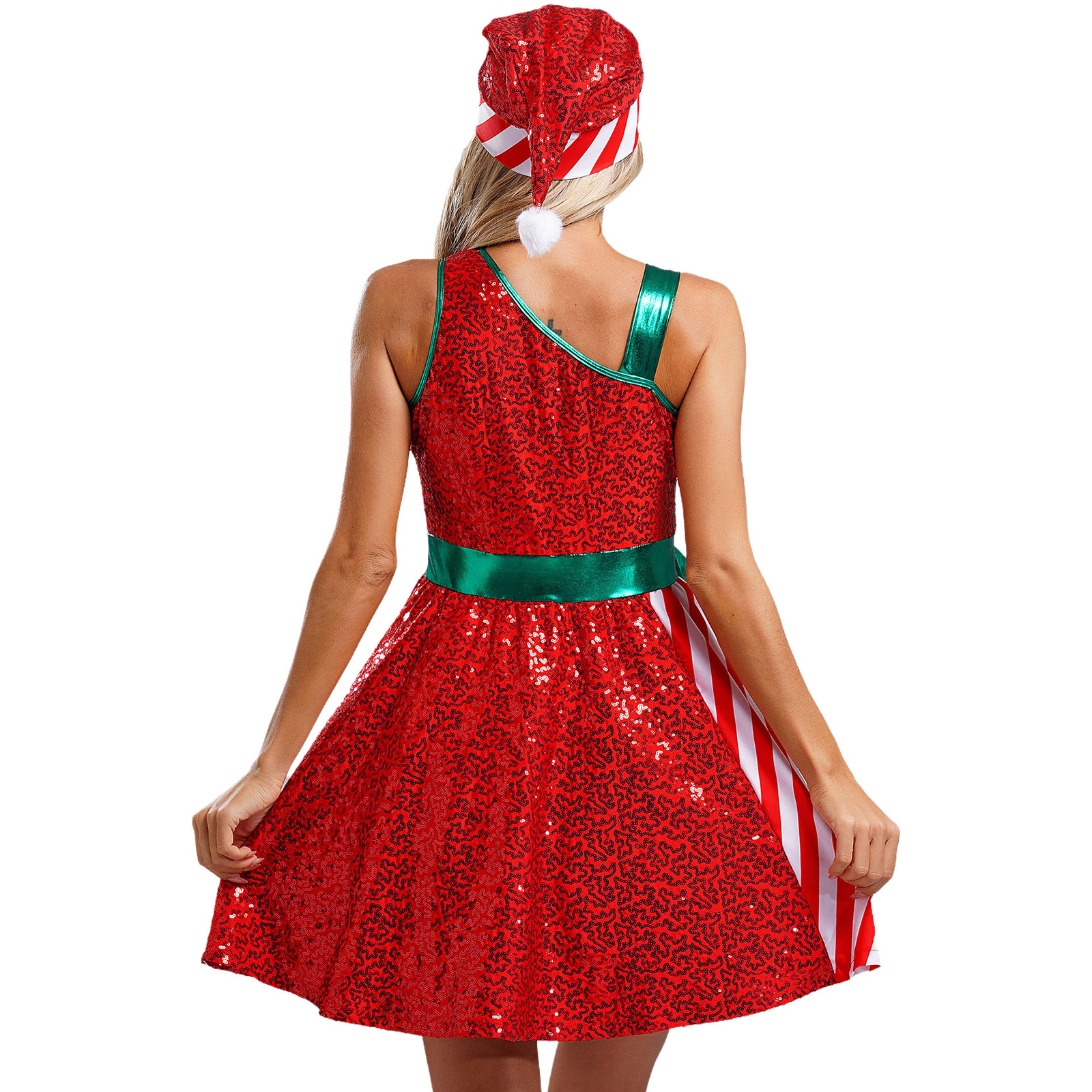 Christmas Santa Claus Dress El - Elf Costume Christmas review and price