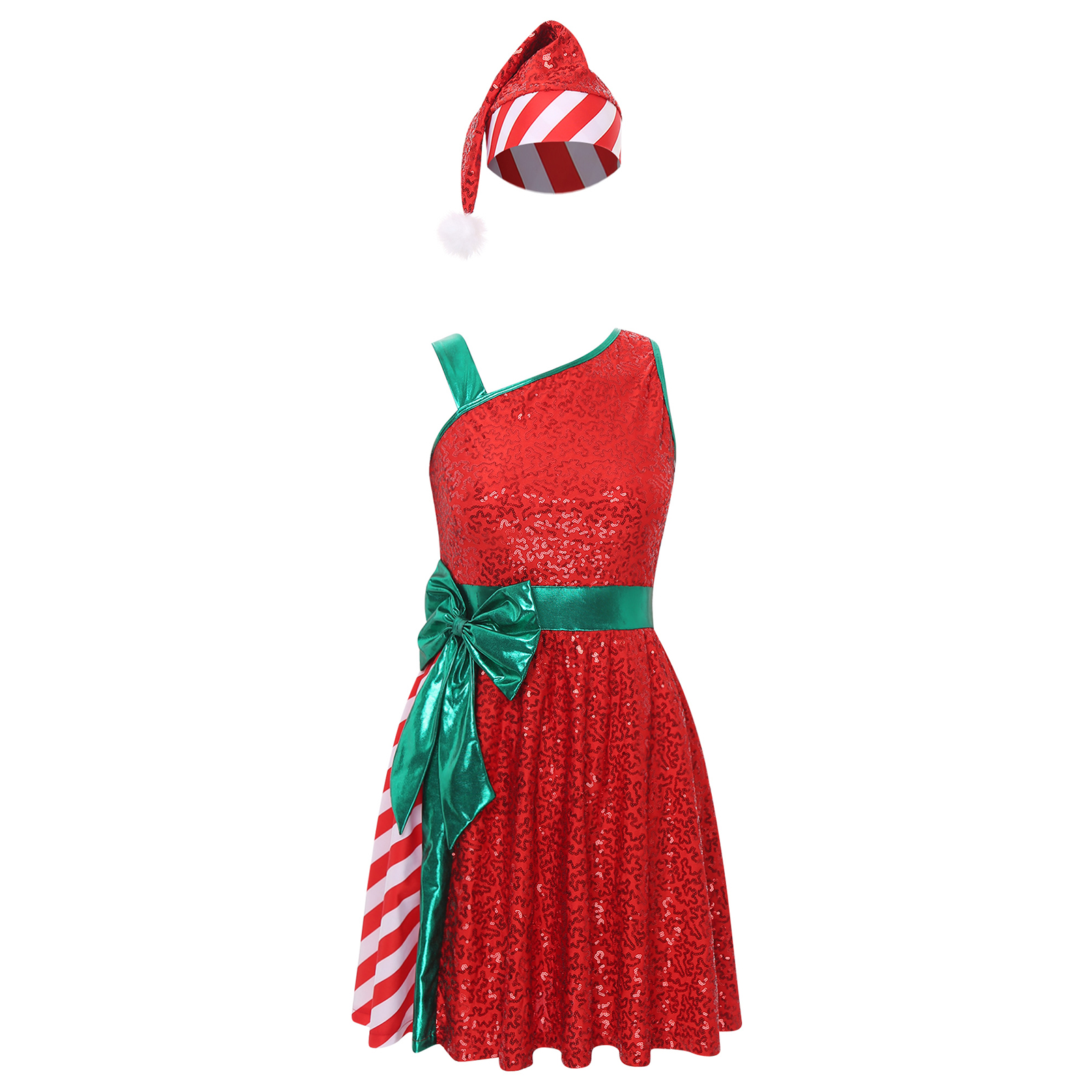Christmas Santa Claus Dress El - Elf Costume Christmas review and price