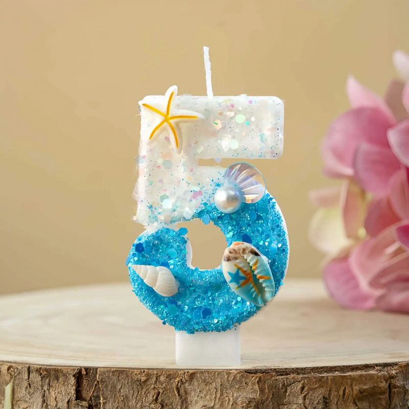 Shell-shaped Starfish Digital  - Holiday Candle Set review and price