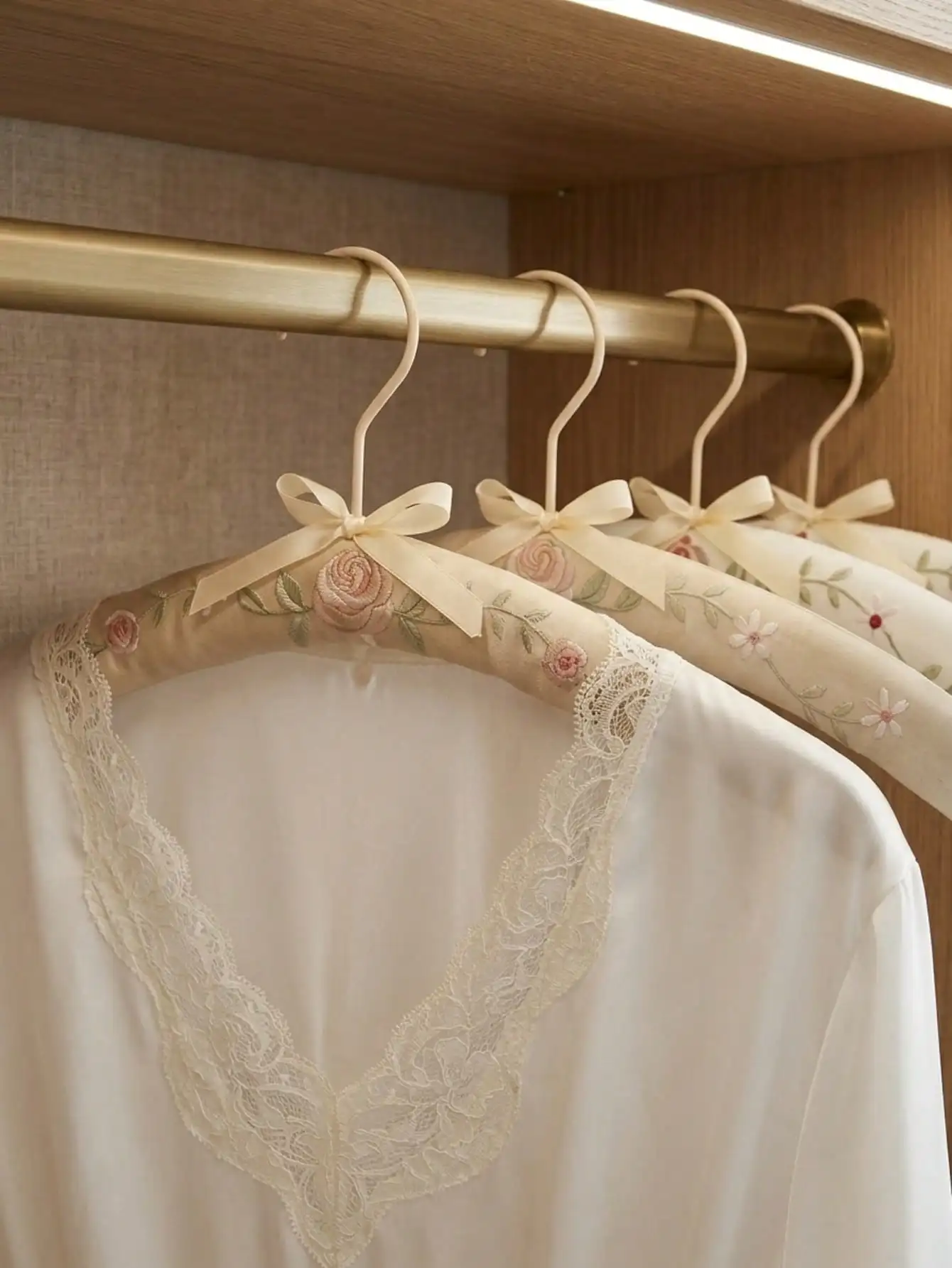 Embroidery-Covered Hanging Rac - Ribbon Bow Gift review and price