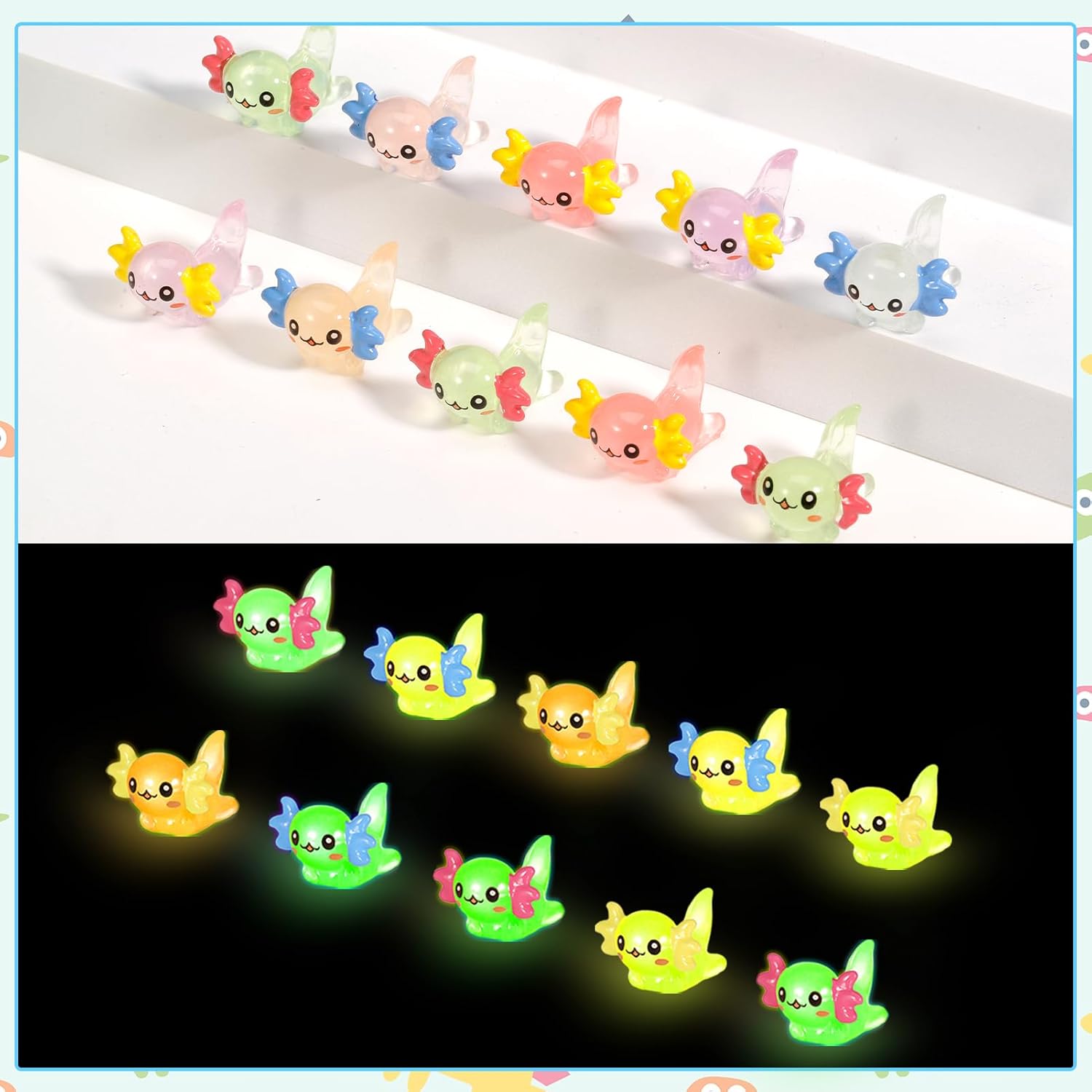 10/20pcs Mini Resin Axolotl Fi - Nutcracker Figurine review and price