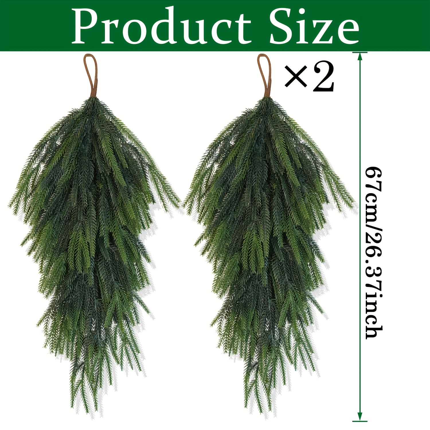 4pcs/2pcs Artificial Pine Need - Christmas Tree Artificial review and price