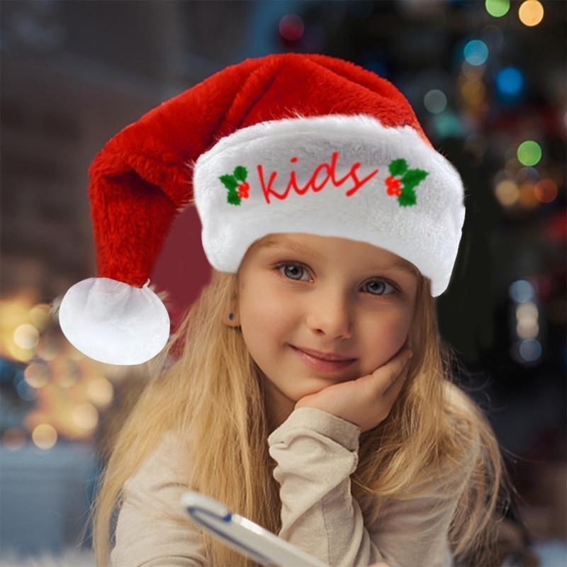 P88A Embroidery Christmas Sant - Santa Hat Plush review and price