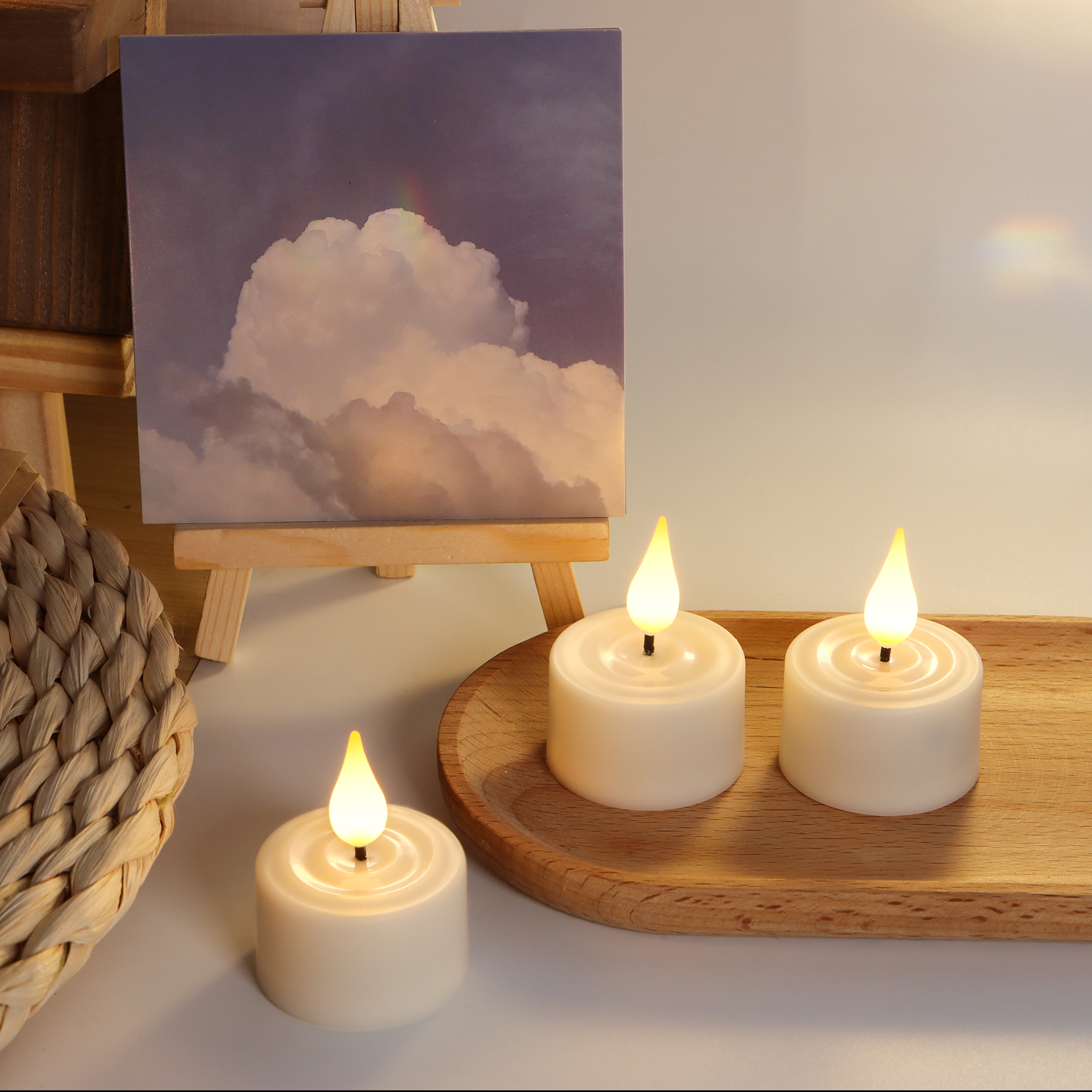 LED Candle Light Rechargeable  - Holiday Candle Set review and price