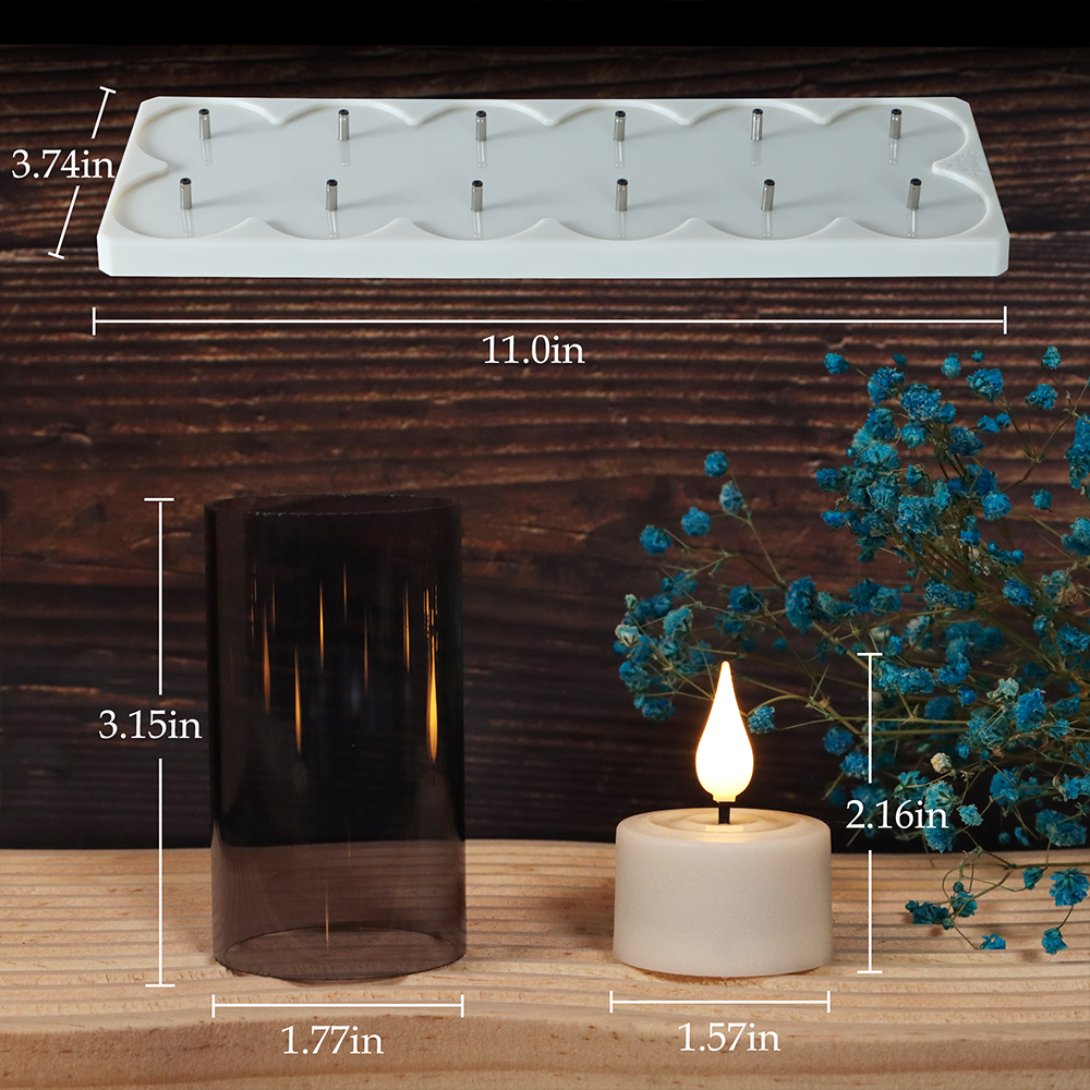 LED Candle Light Rechargeable  - Holiday Candle Set review and price