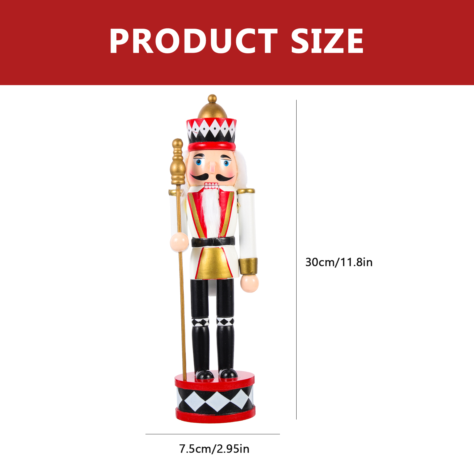 Standing Drum Nutcracker Chris - Nutcracker Figurine review and price
