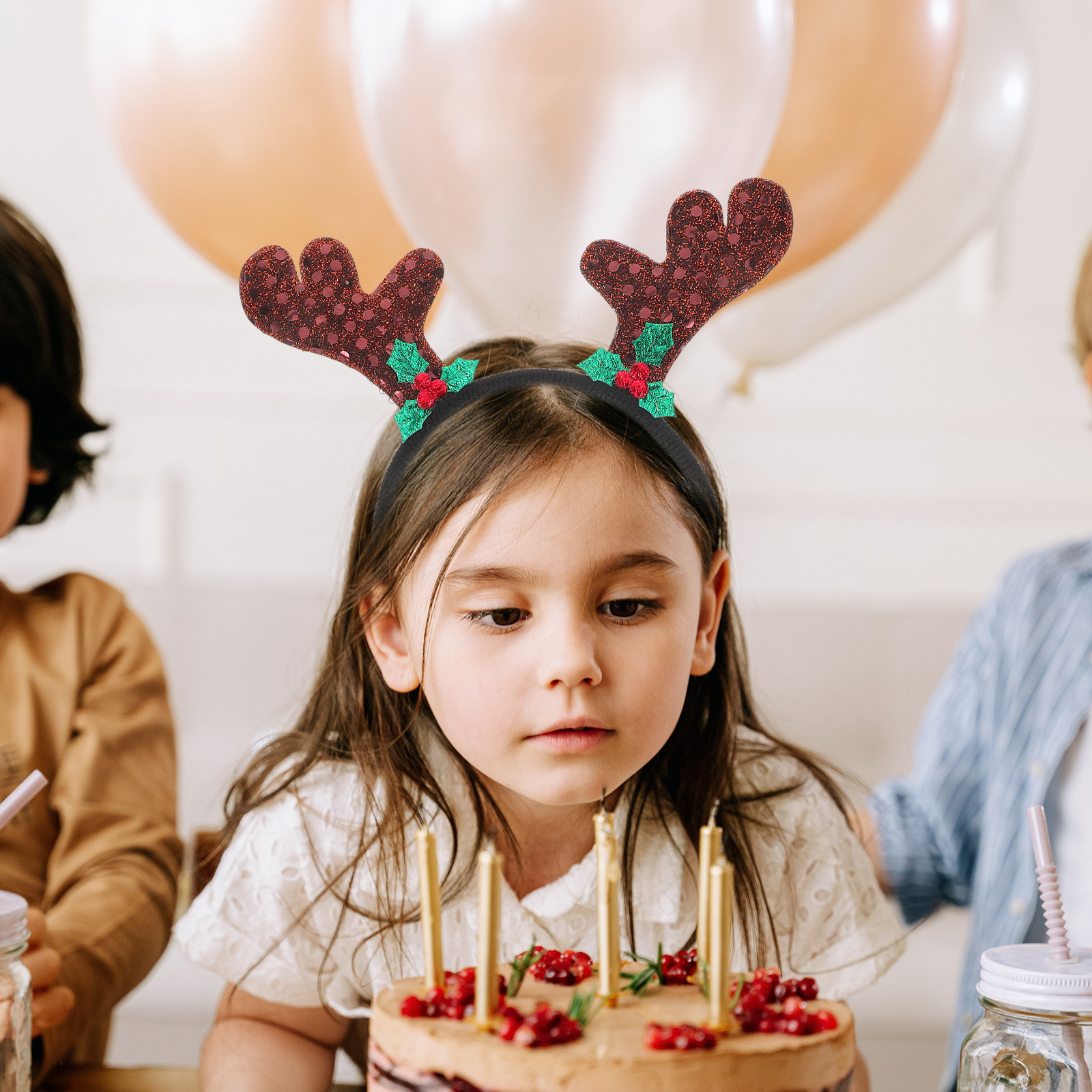 2Pcs Antler Headband Xmas Chri - Reindeer Antlers Headband review and price
