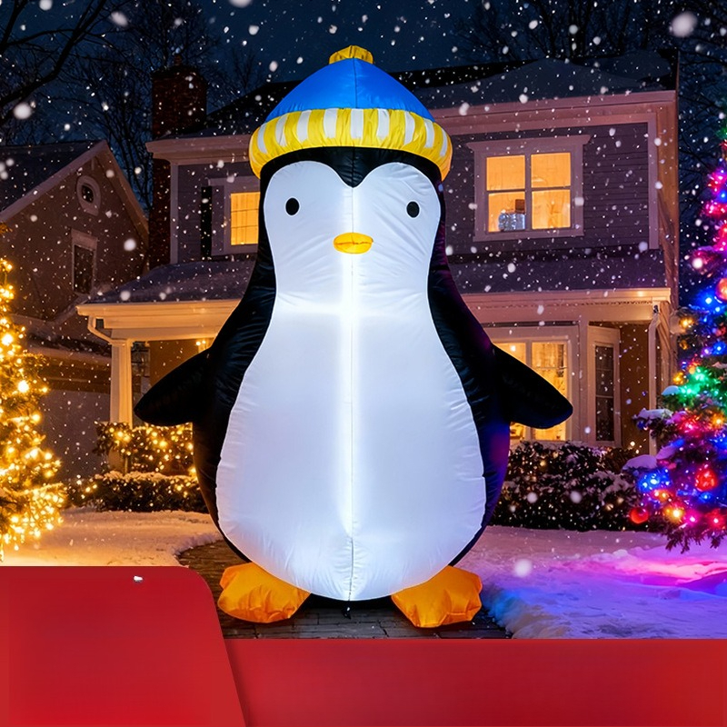1.5M Christmas Penguin Inflata - Christmas Lights Outdoor review and price