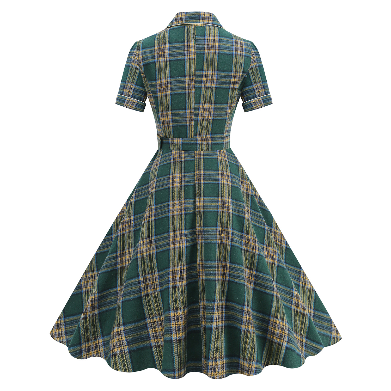 1950s Vintage Plaid Notched Co - Christmas Throw Blanket review and price