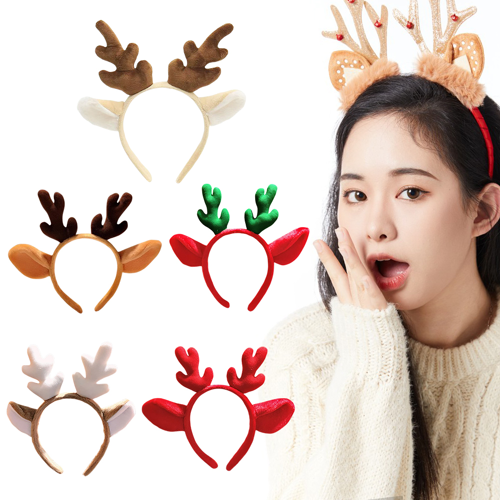 Christmas Headband Reindeer An - Reindeer Antlers Headband review and price